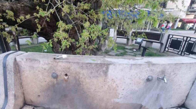 ЈКП „ЗЕЛЕНИЛО И ГРОБЉА“: ИШЧУПАНА СЛАВИНА НА ЧЕСМИ КОД ДУДА, ОВО ЈЕ СВЕСНО УНИШТАВАЊЕ