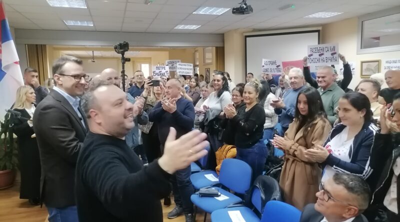ПЕТКОВИЋ: НА ПРЕДСТОЈЕЋИМ ИЗБОРИМА БРАНИМО И КОСОВО И МЕТОХИЈУ, ИМАМО САМО ЈЕДАН ИЗБОР